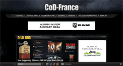 Desktop Screenshot of cod-france.com